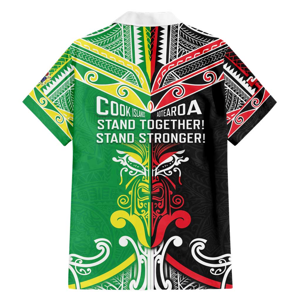 Cook Islands And Aotearoa Hawaiian Shirt Together For Te Tiriti O Waitangi LT05 - Polynesian Pride