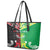 Cook Islands And Aotearoa Leather Tote Bag Together For Te Tiriti O Waitangi