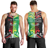 Cook Islands And Aotearoa Men Tank Top Together For Te Tiriti O Waitangi LT05 - Polynesian Pride