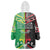 Cook Islands And Aotearoa Wearable Blanket Hoodie Together For Te Tiriti O Waitangi