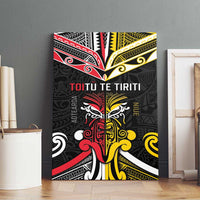 Niue And Aotearoa Canvas Wall Art Together For Te Tiriti O Waitangi LT05 - Polynesian Pride