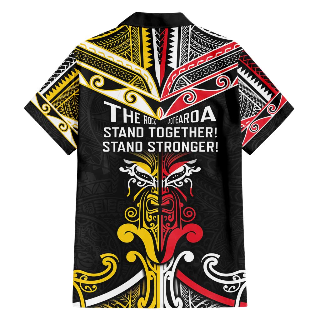 Niue And Aotearoa Hawaiian Shirt Together For Te Tiriti O Waitangi LT05 - Polynesian Pride