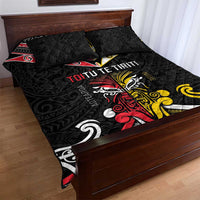 Niue And Aotearoa Quilt Bed Set Together For Te Tiriti O Waitangi LT05 - Polynesian Pride