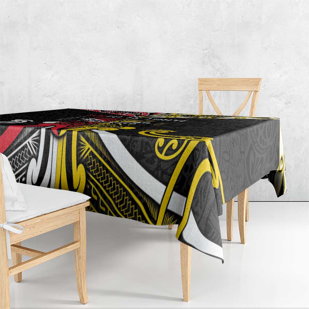Niue And Aotearoa Tablecloth Together For Te Tiriti O Waitangi LT05 - Polynesian Pride