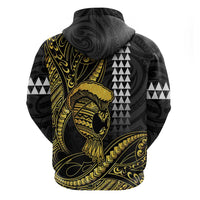 Hawaii Ikaika Warrior Helmet Hoodie Gold Style