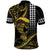 Hawaii Ikaika Warrior Helmet Polo Shirt Gold Style