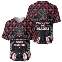 Aotearoa Baseball Jersey Proud To Be Maori