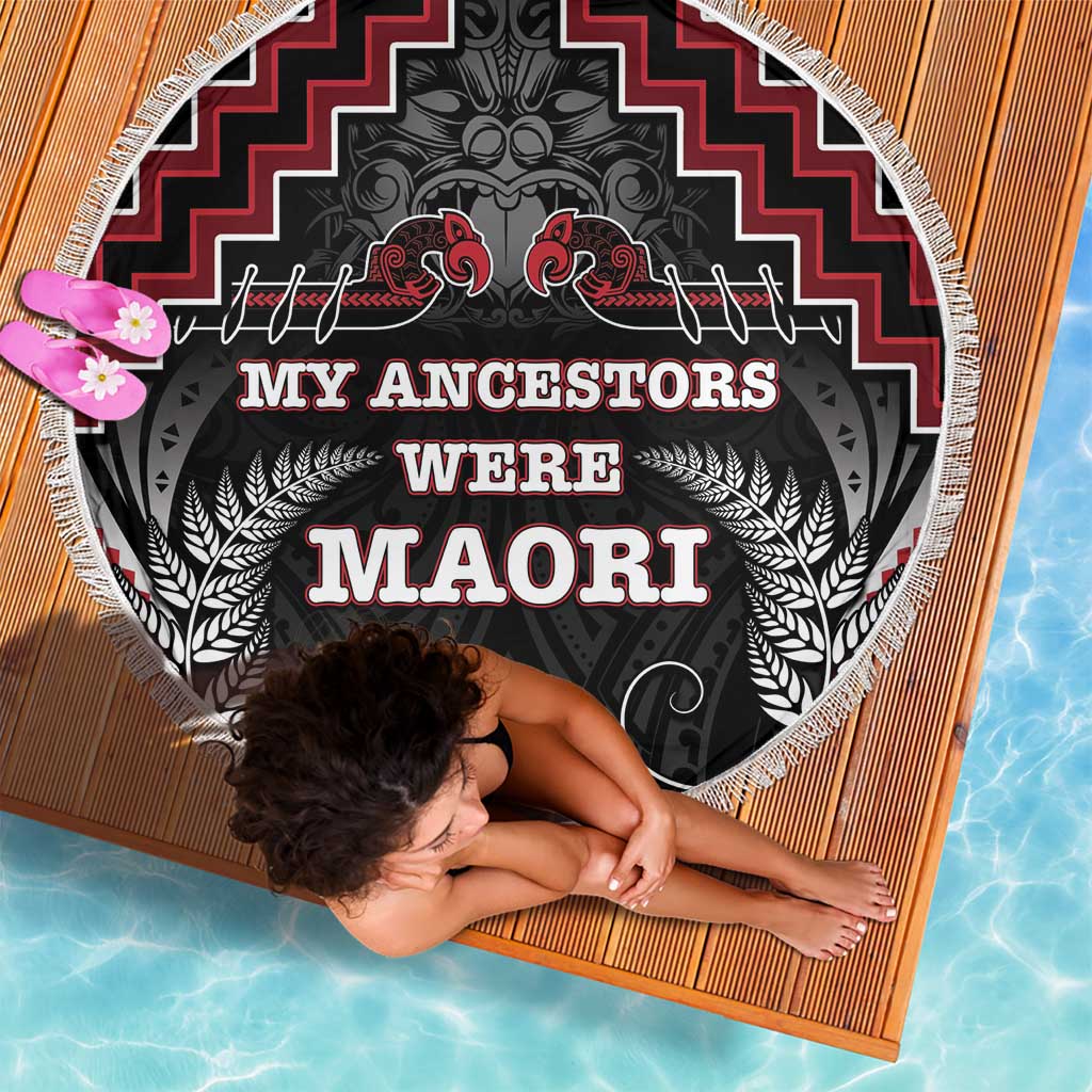 Aotearoa Beach Blanket Proud To Be Maori LT05 - Polynesian Pride