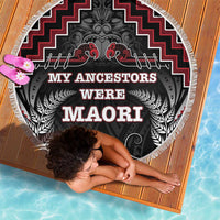 Aotearoa Beach Blanket Proud To Be Maori LT05 - Polynesian Pride