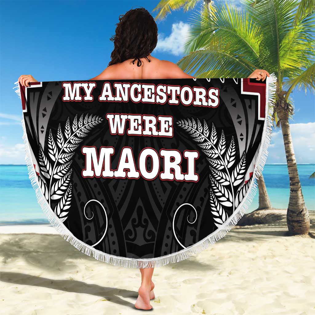Aotearoa Beach Blanket Proud To Be Maori LT05 - Polynesian Pride