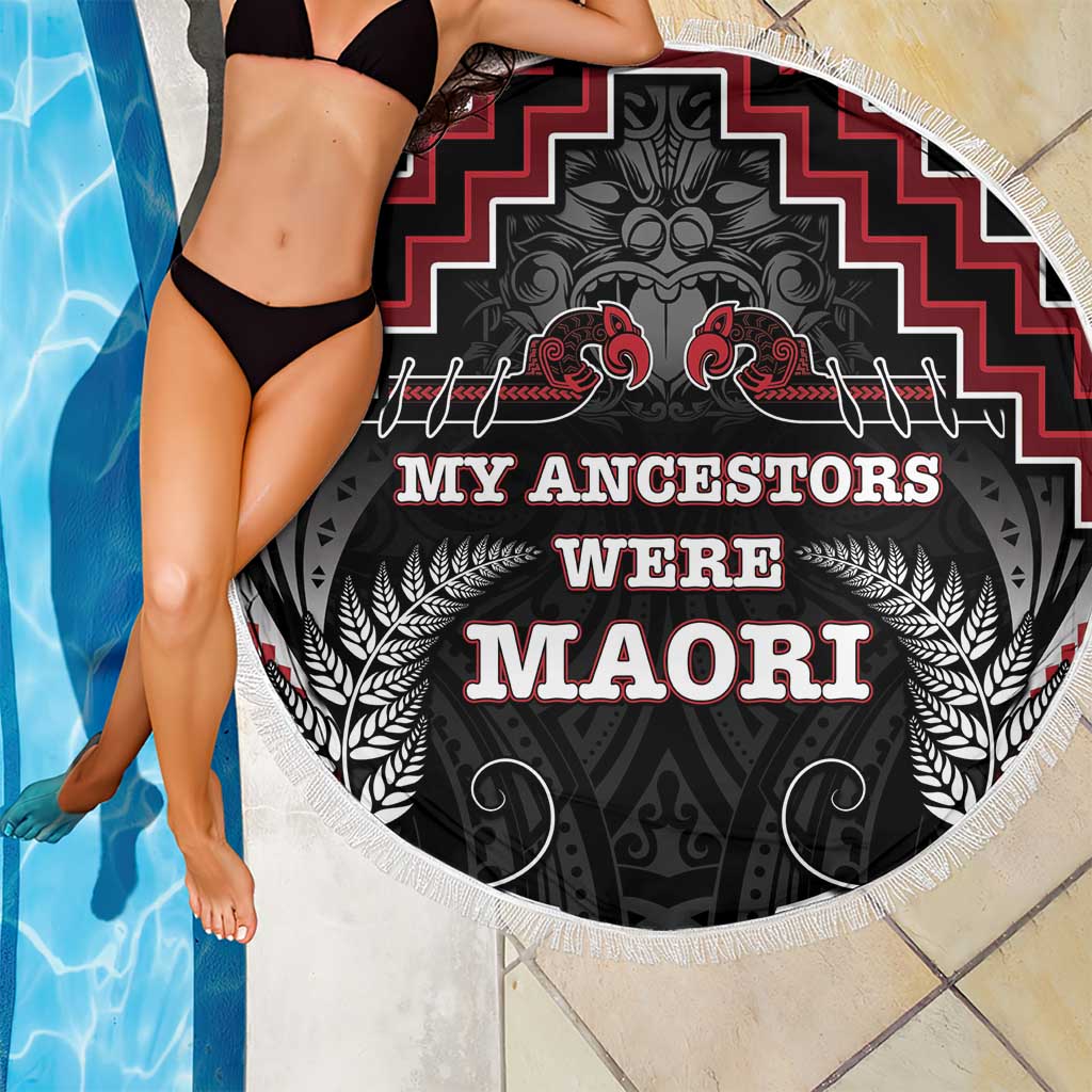 Aotearoa Beach Blanket Proud To Be Maori LT05 - Polynesian Pride
