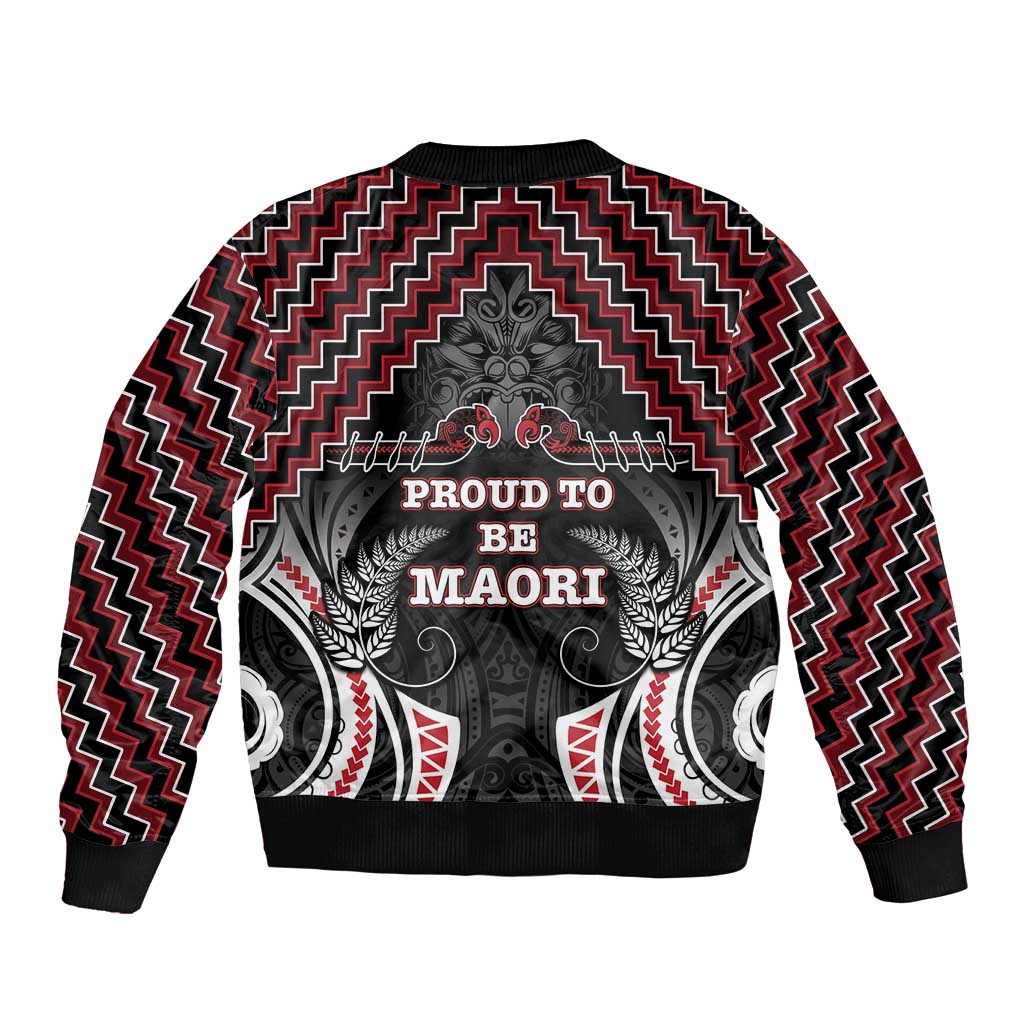 Aotearoa Bomber Jacket Proud To Be Maori