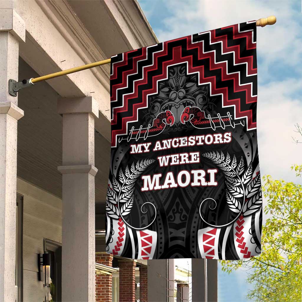 Aotearoa Garden Flag Proud To Be Maori LT05 House Flag Red - Polynesian Pride
