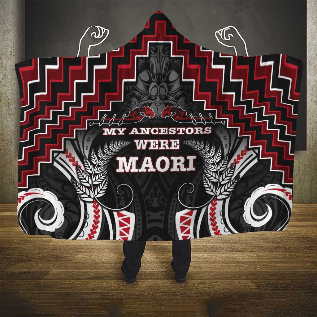 Aotearoa Hooded Blanket Proud To Be Maori LT05 - Polynesian Pride