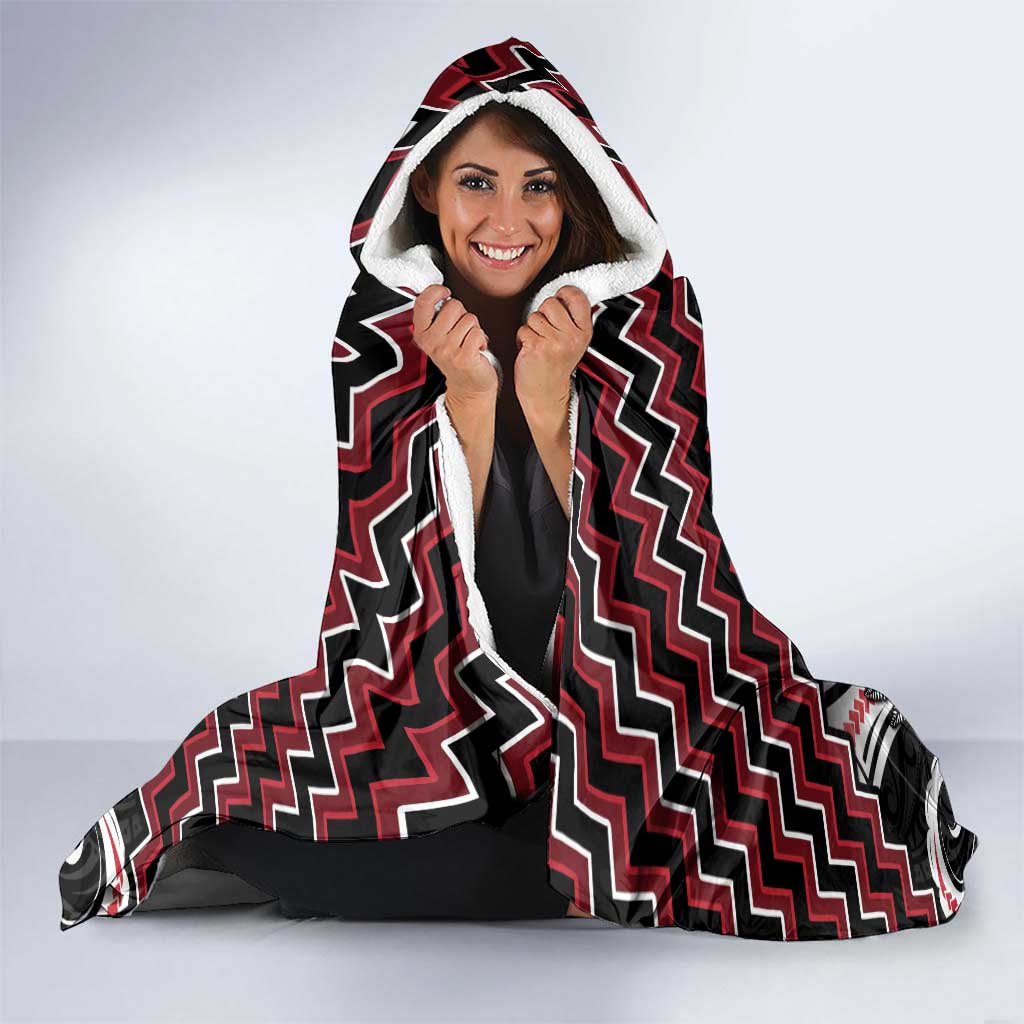Aotearoa Hooded Blanket Proud To Be Maori LT05 - Polynesian Pride