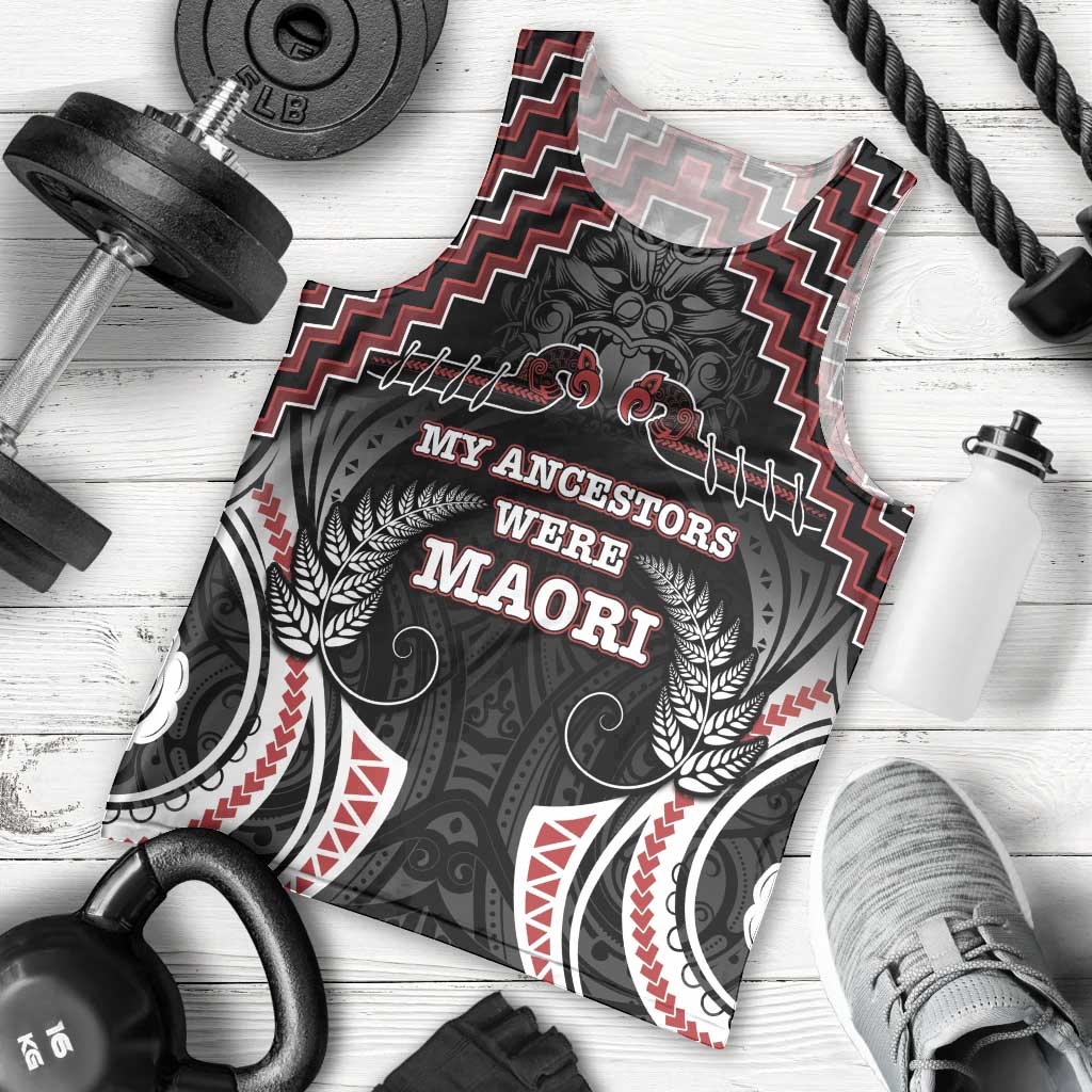 Aotearoa Men Tank Top Proud To Be Maori LT05 - Polynesian Pride