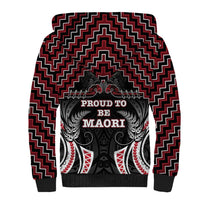 Aotearoa Sherpa Hoodie Proud To Be Maori LT05 - Polynesian Pride