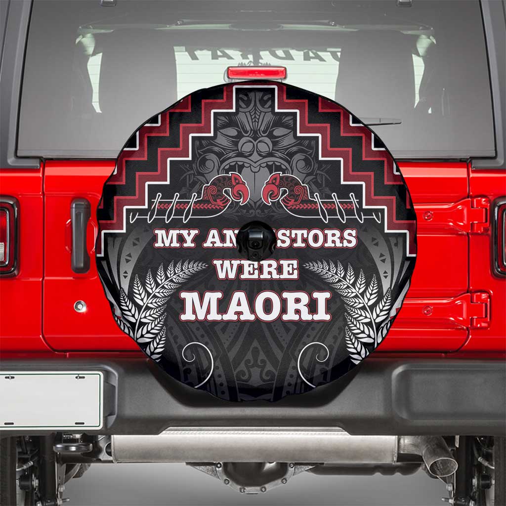 Aotearoa Spare Tire Cover Proud To Be Maori LT05 - Polynesian Pride
