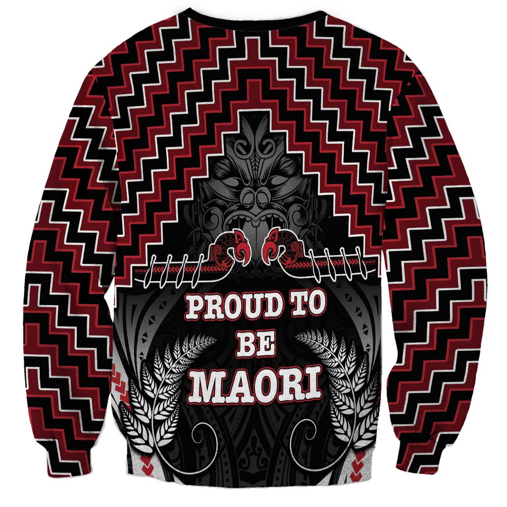 Aotearoa Sweatshirt Proud To Be Maori LT05 - Polynesian Pride