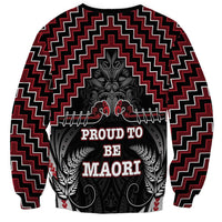 Aotearoa Sweatshirt Proud To Be Maori LT05 - Polynesian Pride
