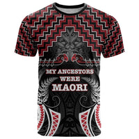 Aotearoa T Shirt Proud To Be Maori LT05 Red - Polynesian Pride