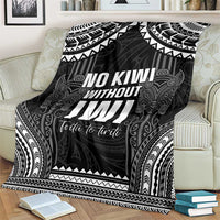 Aotearoa Toitu Te Tiriti Blanket No Kiwi Without Iwi LT05 - Polynesian Pride