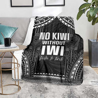 Aotearoa Toitu Te Tiriti Blanket No Kiwi Without Iwi LT05 - Polynesian Pride