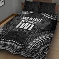 Aotearoa Toitu Te Tiriti Quilt Bed Set No Kiwi Without Iwi LT05 - Polynesian Pride