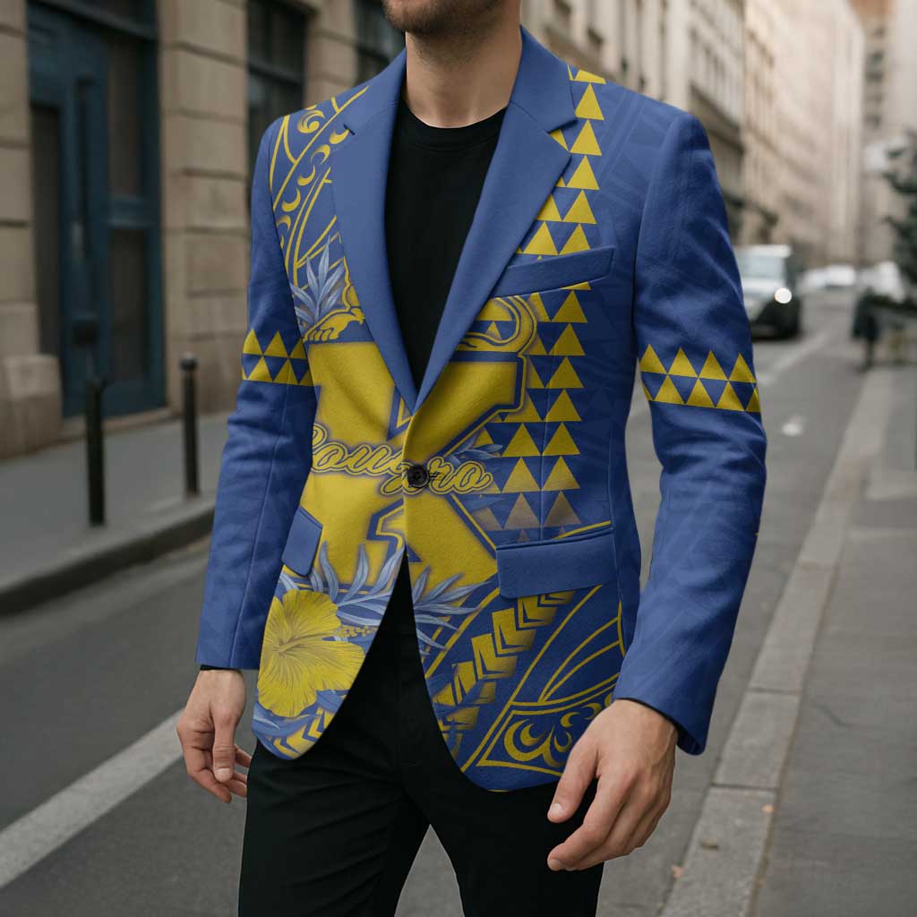 Personalised Hawaii Kaiser High School Blazer Tribal Tattoo With Hibiscus Flowers LT05 - Polynesian Pride