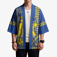 Personalised Hawaii Kaiser High School Kimono Tribal Tattoo With Hibiscus Flowers LT05 - Polynesian Pride