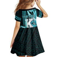 Personalised Hawaii Kapolei High School Family Matching Tank Maxi Dress and Hawaiian Shirt Tribal Tattoo With Hibiscus Flowers