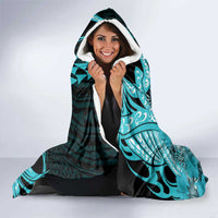 Hawaii Kapolei High School Hooded Blanket Tribal Tattoo With Hibiscus Flowers LT05 - Polynesian Pride