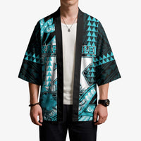 Personalised Hawaii Kapolei High School Kimono Tribal Tattoo With Hibiscus Flowers LT05 - Polynesian Pride