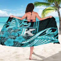 Hawaii Kapolei High School Sarong Tribal Tattoo With Hibiscus Flowers LT05 - Polynesian Pride