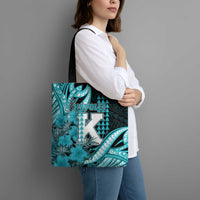 Hawaii Kapolei High School Tote Bag Tribal Tattoo With Hibiscus Flowers LT05 - Polynesian Pride