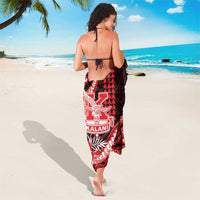 Hawaii Kalani High School Sarong Tribal Tattoo With Hibiscus Flowers LT05 - Polynesian Pride
