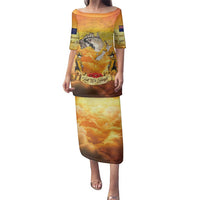 New Zealand And Australia ANZAC Day Family Matching Puletasi and Hawaiian Shirt Sinai Palestine Campaign Lest We Forget