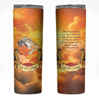 New Zealand And Australia ANZAC Day Skinny Tumbler Sinai Palestine Campaign Lest We Forget