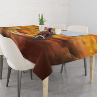 New Zealand And Australia ANZAC Day Tablecloth Sinai Palestine Campaign Lest We Forget LT05 - Polynesian Pride