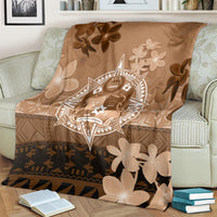 Tonga Emancipation Day Blanket Tongan Kupesi Ngatu Pattern Vintage Style LT05 - Polynesian Pride