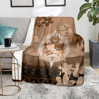 Tonga Emancipation Day Blanket Tongan Kupesi Ngatu Pattern Vintage Style LT05 - Polynesian Pride