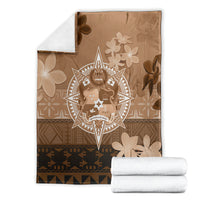 Tonga Emancipation Day Blanket Tongan Kupesi Ngatu Pattern Vintage Style LT05 - Polynesian Pride