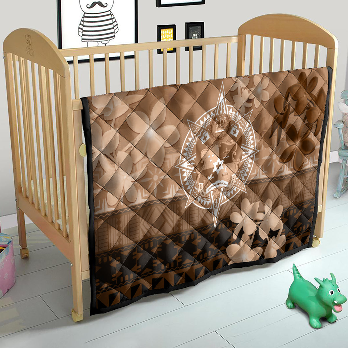 Tonga Emancipation Day Quilt Tongan Kupesi Ngatu Pattern Vintage Style