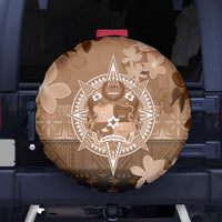 Tonga Emancipation Day Spare Tire Cover Tongan Kupesi Ngatu Pattern Vintage Style LT05 - Polynesian Pride