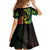 AAPI Heritage Month Family Matching Summer Maxi Dress and Hawaiian Shirt Kanaka Maoli Polynesian Tribal Wave