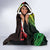 AAPI Heritage Month Hooded Blanket Kanaka Maoli Polynesian Tribal Wave
