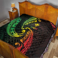 AAPI Heritage Month Quilt Kanaka Maoli Polynesian Tribal Wave