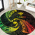 AAPI Heritage Month Round Carpet Kanaka Maoli Polynesian Tribal Wave