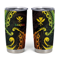 AAPI Heritage Month Tumbler Cup Kanaka Maoli Polynesian Tribal Wave