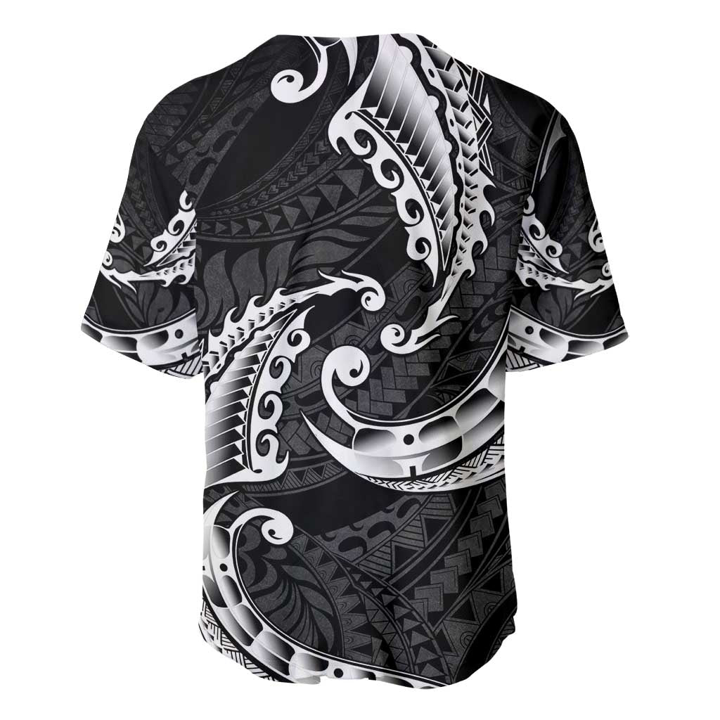 AAPI Heritage Month Baseball Jersey American Samoa Polynesian Tribal Wave